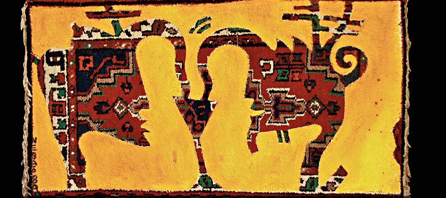 Pigment auf Teppich 1988 - 90